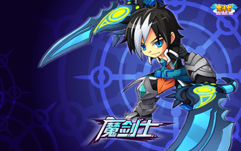 龙斗士女魔剑士图片