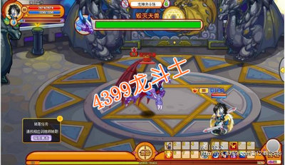 龙斗士魔剑士打毁灭天兽