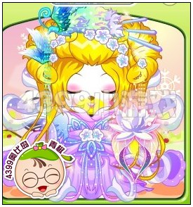 奥比岛睡美人金色辫发搭配篇