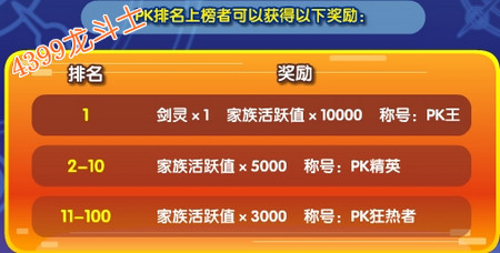 龙斗士我是PK王 角逐最强家族之位