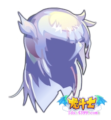 龙斗士银色王子发型