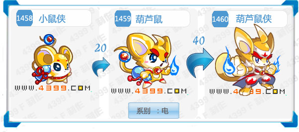 奥拉星葫芦鼠侠