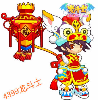 龙斗士元宵舞狮套装