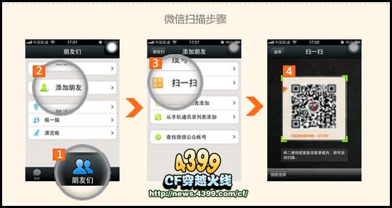 CF微信相约火线姐活动 扳手经验卡轻松得