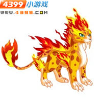 龙斗士烈焰豹王