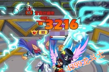 龙斗士雷霆战锤使怎么打