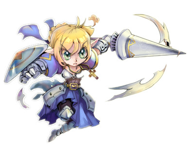 龙斗士女骑士