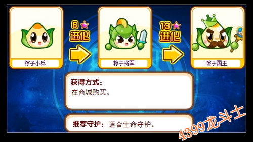 龙斗士粽子国王守护什么