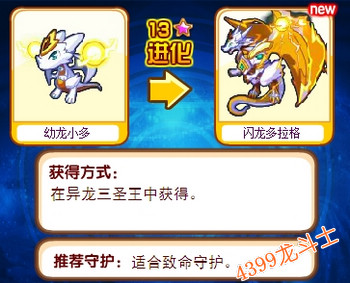 龙斗士幻龙小多守护什么