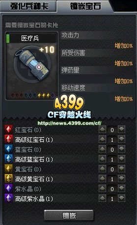 CF战场模式兵种强化教程 兵种怎么强化