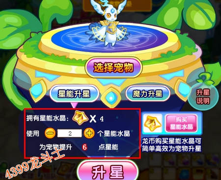 龙斗士宠物升星