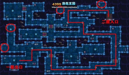 洛克王国地下迷宫第一层在哪 怎么去