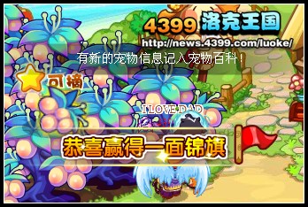 洛克王国锦旗争夺荣誉之战