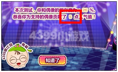 贡献人气点