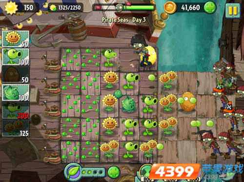 植物大战僵尸2海盗湾3攻略
