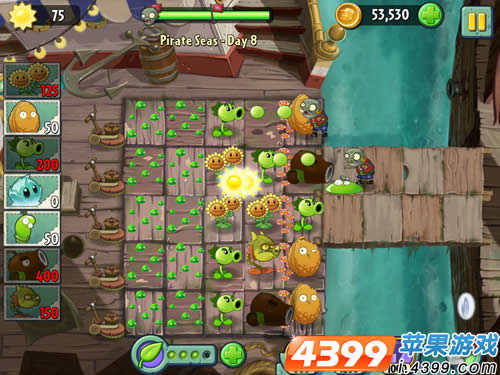 植物大战僵尸2海盗湾第8关