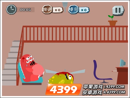 100种蠢蠢的死法35关攻略