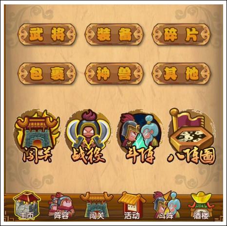 《我大哥叫刘备》游戏界面功能介绍 新手须知4