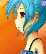 蓝衣美人龙鱼拟人-4399染代