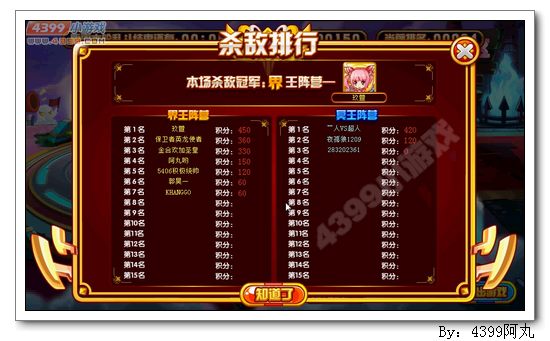 奥奇传说小鬼大乱斗 经验等你得