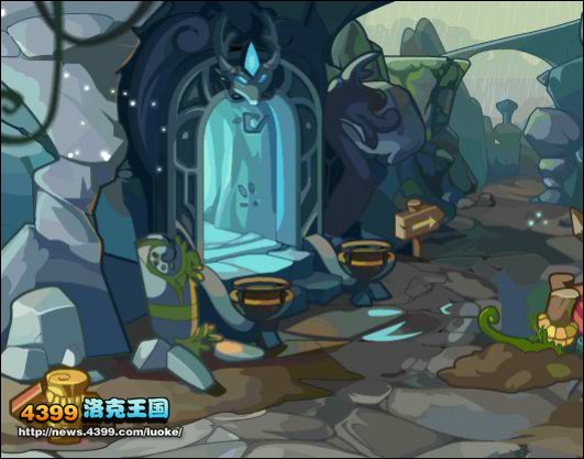 洛克王国雷霆入口惊现被阻挡的新场景