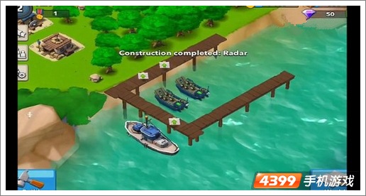 部落战争开发商新作《海滩混战Boom Beach》