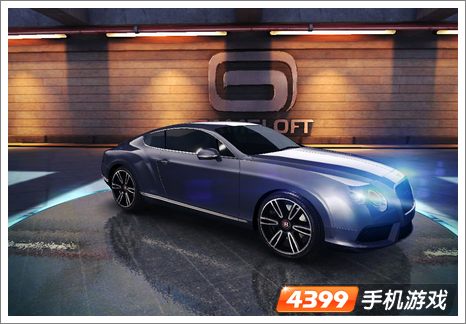 狂野飙车8B级车：宾利continental GT V8