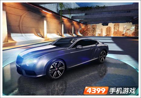 狂野飙车8B级车：宾利continental GT V8