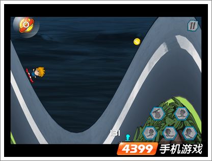 地铁滑板极限操作