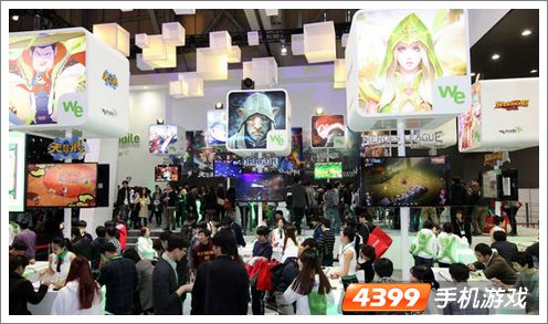 韩国G-Star2013游戏展会现场