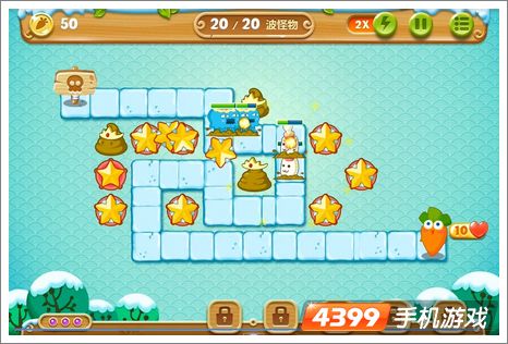保卫萝卜2第3关攻略