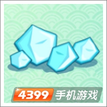 保卫萝卜2场景道具白色水晶堆