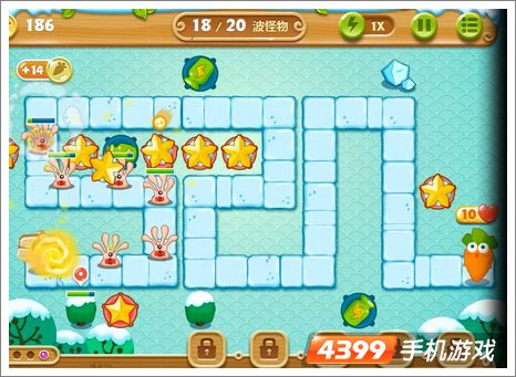 保卫萝卜2第4关攻略