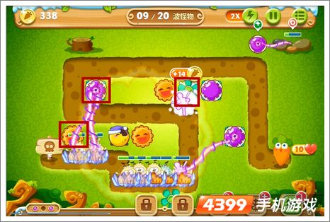 保卫萝卜2第16关攻略