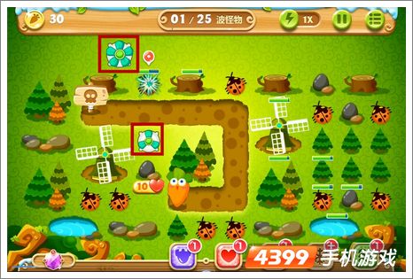 保卫萝卜2第17关攻略