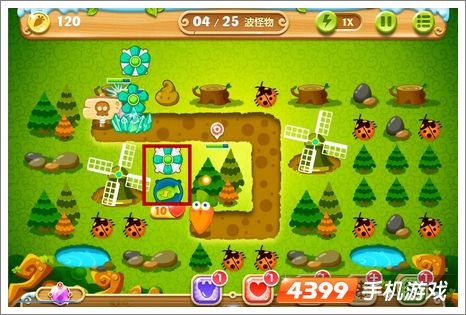 保卫萝卜2第17关攻略