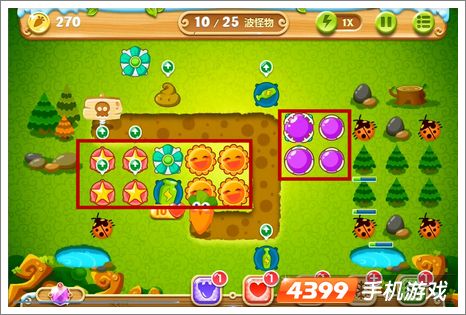 保卫萝卜2第17关攻略
