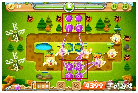 保卫萝卜2第18关攻略