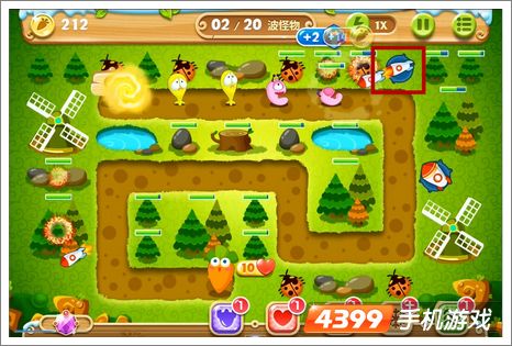 保卫萝卜2第19关攻略