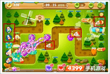 保卫萝卜2第20关攻略