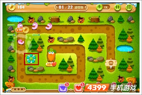 保卫萝卜2第24关攻略