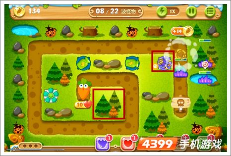 保卫萝卜2第24关攻略