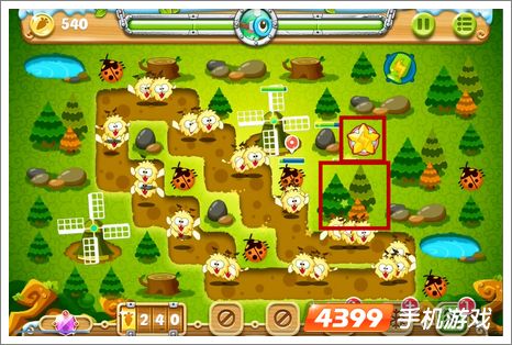 保卫萝卜2第21关攻略