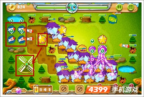 保卫萝卜2第21关攻略