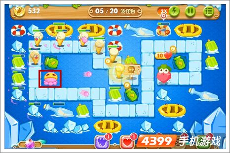 保卫萝卜2第41关攻略