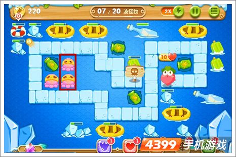 保卫萝卜2第41关攻略