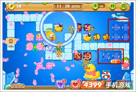 保卫萝卜2第43关攻略