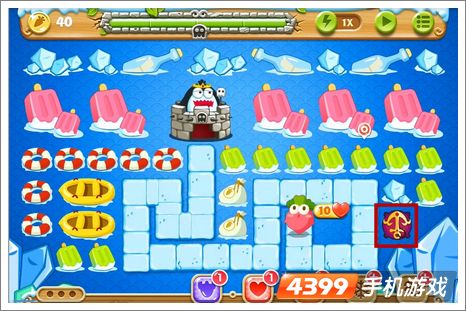 保卫萝卜2第45关攻略