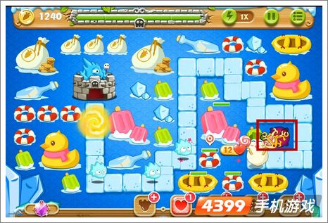 保卫萝卜2第49关攻略