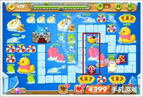 保卫萝卜2第49关攻略